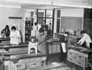 Wood working class, King Ecgbert School, Totley Brook Road