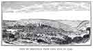 View of Sheffield, 1740