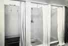 Osgathorpe Disinfecting Station, Osgathorpe Road showing the female showers and changing cubicle, Gayton Road