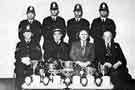South Yorkshire Police: the First Aid Team achieved considerable success during the year and are pictured here with their trophies and plaques South Yorkshire Police: the First Aid Team achieved considerable success during the year and are pictured here with their trophies and plaques