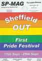 Cover of SP Magazine advertising Sheffield Pride