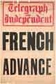 Sheffield Telegraph and Independent: French Advance