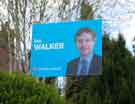 Poster for Simon Walker, Conservative Parliamentary Candidate, Hallam Constituency, 2015 General Election