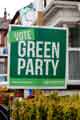 Poster for the Green Party, 2015 General Election