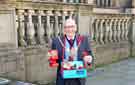 Councillor Tony Downing, Lord Mayor of Sheffield, at the launch of the annual poppy appeal