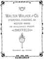 Walter Walker and Company, stampers, piercers, etc., Western Works, No. 108 Rockingham Street