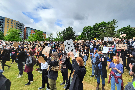 Black Lives Matter protest, Devonshire Green Black Lives Matter protest, Devonshire Green