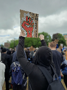 Black Lives Matter protest, Devonshire Green Black Lives Matter protest, Devonshire Green