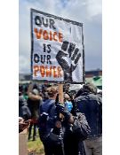 Black Lives Matter protest, Devonshire Green Black Lives Matter protest, Devonshire Green