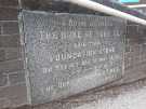 View: a05386 Foundation stone, [from the Royal Hospital], now sited outside the Royal Hallamshire Hospital, Glossop Road