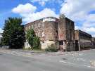 Derelict building at the junction of Shepherd Street and Meadow Street