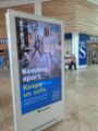 View: a05441 Covid-19 pandemic: Meadowhall Shopping Centre, safety notice