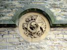Carving on Birkdale School, Belmayne House, Clarkhouse Road