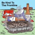 Covid-19 pandemic: Frontline Warrior #11 - artwork by Pete Mckee