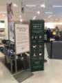 Covid-19 pandemic: Social distancing and safety guidelines inside Marks and Spencers, Fargate