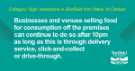 Covid-19 pandemic: Sheffield City Council graphic - Category ‘High’ restrictions in Sheffield from Weds 14th October [2020]
