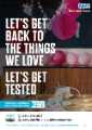 Covid-19 pandemic: NHS / Sheffield City Council graphic - Let's get back to the things we love - let's get tested Covid-19 pandemic: NHS / Sheffield City Council graphic - Let's get back to the things we love - let's get tested