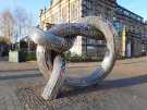 Public art / sculpture by Michael Johnson, junction of Burngreave Road and Gower Street