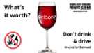 South Yorkshire Safer Roads Partnership (SYSRP) graphic - don't drink and drive campaign South Yorkshire Safer Roads Partnership (SYSRP) graphic - don't drink and drive campaign