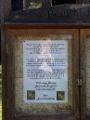 View: a06417 Covid-19 pandemic: Beauchief Abbey notice board