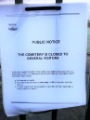 Covid-19 pandemic: Hutcliffe Wood Road Crematorium / Cemetery - closure notice
