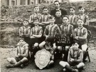 St Vincent School, Solly Street, winners of the Catholic School League Football Shield, 1938/9