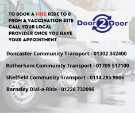 Covid-19 pandemic: community transport graphic - to book a free ride to and from a vaccination site call your local provider ... Covid-19 pandemic: community transport graphic - to book a free ride to and from a vaccination site call your local provider ...