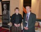 Cheryl Bailey (Senior Archivist) and Pete Evans, Archives and Heritage Manager