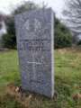 Burngreave Cemetery: gravestone of Second Lieutenant Albert Edward Slaney, Labour Corps [died] 3rd October, 1917, age 41