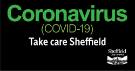 Covid-19 pandemic: Sheffield City Council graphic - Take care Sheffield