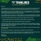 Covid-19 pandemic: Tramlines Festival graphic - 