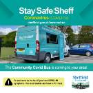 Covid-19 pandemic: Sheffield City Council graphic - The Community Covid Bus is coming to your area!