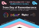 Trans Day of Remembrance graphic