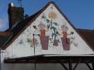 Mural on gable end of No. 29 Sheffield Road, Woodhouse Mural on gable end of No. 29 Sheffield Road, Woodhouse