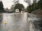 Flooding outside No. 12 Abbeydale Road South