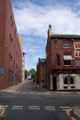View of Eyre Lane from (foreground) Charles Street showing (right) Red Lion public house, No.109 Charles Street View of Eyre Lane from (foreground) Charles Street showing (right) Red Lion public house, No.109 Charles Street