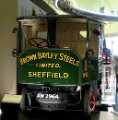 Brown Bayley Sentinel steam lorry, No. 6, Riverside Museum, Glasgow