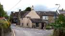 View from Butts Hill of cottages, Hillfoot Road, Totley