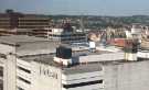 View of City Centre from the Grosvenor House Hotel showing (foreground) John Lewis multi storey car park and (top left) Fountain Precinct, offices View of City Centre from the Grosvenor House Hotel showing (foreground) John Lewis multi storey car park and (top left) Fountain Precinct, offices