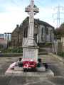 Wadsley Bridge War Memorial, Penistone Road North commemorating those who fell in World Wars I and II