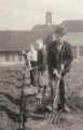 Woodthorpe School, Woodthorpe Road - planting potatoes