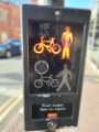 We can't lose Leadmill sticker on a pedestrian crossing control panel