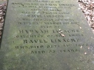 Headstone of the Linacre family, St James, Norton