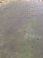Headstone of Elizabeth, wife of Godfrey Bromhead, St James, Norton
