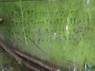 Headstone of Elizabeth Hallatt, St James, Norton