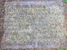 Headstone of the Hardwick family, St James, Norton Headstone of the Hardwick family, St James, Norton