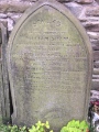 Headstone of the Shaw family, St James, Norton