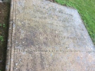 Headstone of William and Hannah Thorpe, St James, Norton