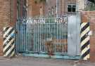 View: a08203 Entrance gate, William Stones Ltd., Cannon Brewery, Rutland Road