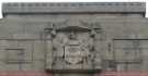 View: a08246 Decorative carved stonework on Bungalows and Bears public house (formerly the Central Fire Station), No. 50 Division Street
